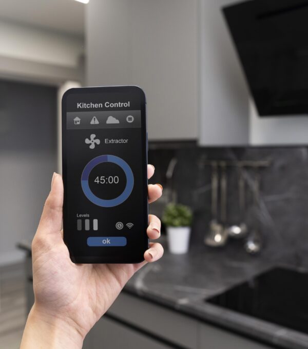 phone-with-kitchen-control-close-up